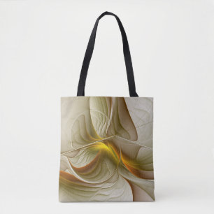 Bolso De Tela Colores de metales preciosos, arte fractal abstrac