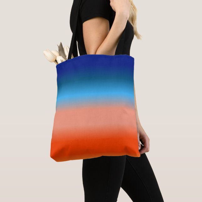 Bolso De Tela Colores del amanecer (Detalle)