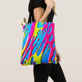 Bolso De Tela Colores Fluidos: Una Obra Maestra Abstracta que Go