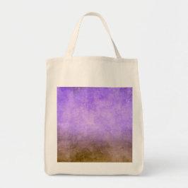 Bolso De Tela Colores ondulados - Púrpura y marrón