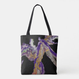 Bolso De Tela Colores sobre fondo negro