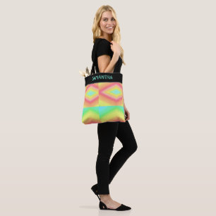 Bolso De Tela Colores tropicales felices y mágicos