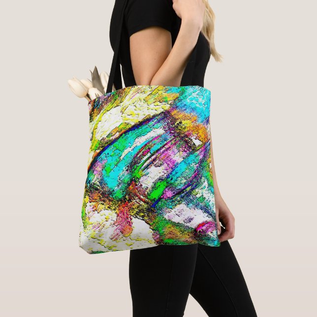 Bolso De Tela Colores vivos - Rústicos y ásperos (Detalle)