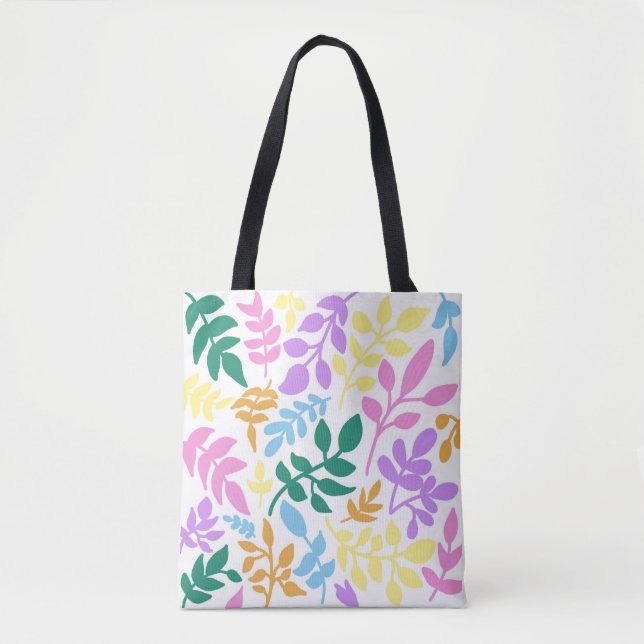 Bolso De Tela Colorful foliage (Anverso)