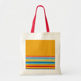 Bolso De Tela Colorful Stripey  > Tote Bag