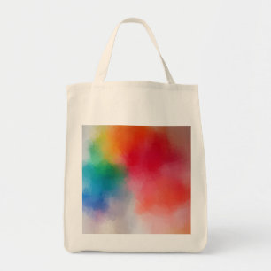 Bolso De Tela Colorida abstracta plantilla modernista elegante