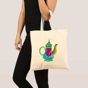 Bolso De Tela Colorida tetera turca