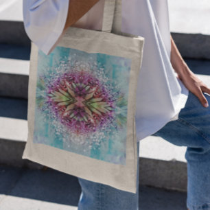 Bolso De Tela Coloridas gotas de lluvia de Dandelion