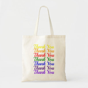 Bolso De Tela Coloridas Gracias Arcoiris