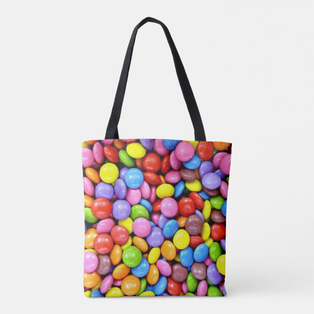 Bolso De Tela Coloridas Piezas De Vela (Reverso)