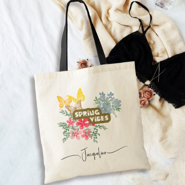 Bolso De Tela Coloridas vibraciones de primavera (Subido por el creador)