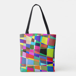 Bolso De Tela Colorido abstracto