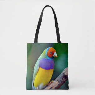 Bolso De Tela Colorido aletón
