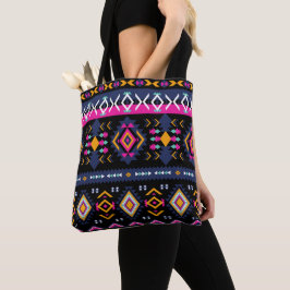 Bolso De Tela Colorido azteca