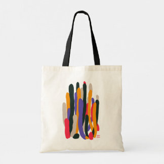 Bolso De Tela Colorido Cacti Tragetasche