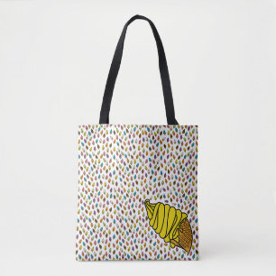 Bolso De Tela Colorido helado de mango helado de cono icecreamli