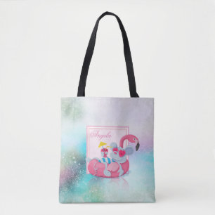 Bolso De Tela Colorido moderno femenino, ratón lindo -Personaliz