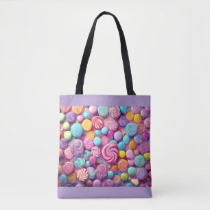 Bolso De Tela Coloridos caramelos