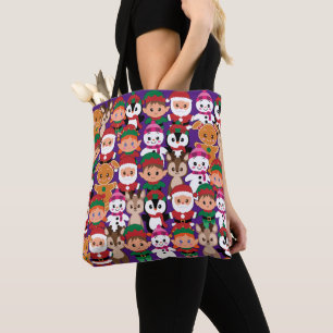 Bolso De Tela Coloridos Navidades de Teddy con muchas profesione