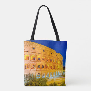 Bolso De Tela Colosseo Bag Roma Italia