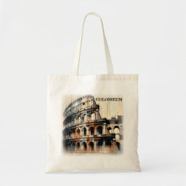 Bolso De Tela Colosseo romano Italia Europa