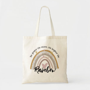 Bolso De Tela Colourful teacher rainbow class gift retirement