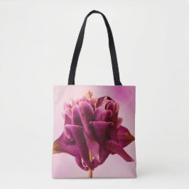 Bolso De Tela Columbina rosa de Borgoña