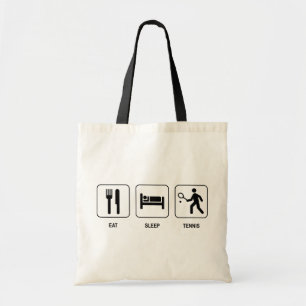 Bolso De Tela Coma el tenis del sueño