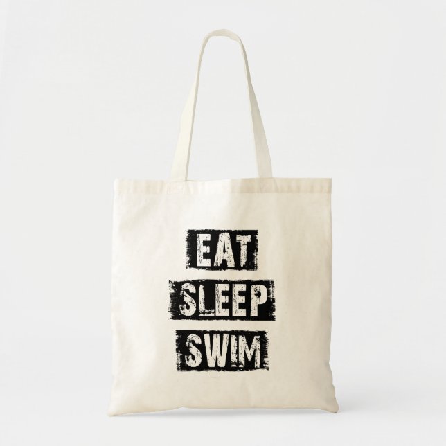 Bolso De Tela Coma la nadada del sueño (Frente)