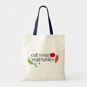 Bolso De Tela Coma sus verduras