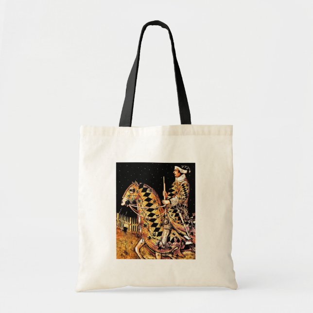 Bolso De Tela "Comandante A Caballo" (Frente)