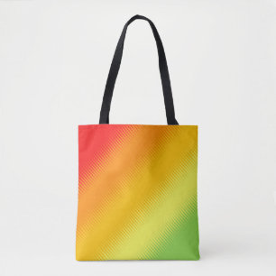 Bolso De Tela Combo verde amarillo Naranja rojo