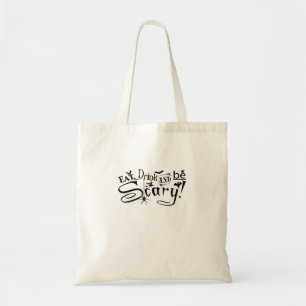 Bolso De Tela Come Bebe Y Sé Espantoso Casual Simple