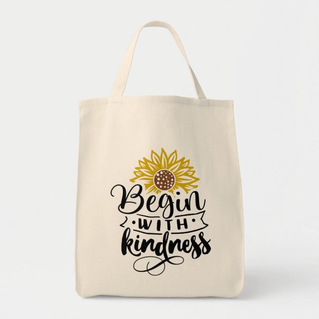 Bolso De Tela Comenzar con la mordaza (Frente)