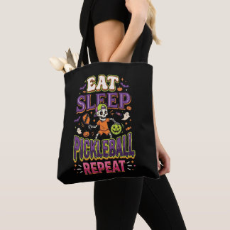 Bolso De Tela Comer Dormir Pickleball Repetir Pickleball