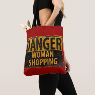 Bolso De Tela Comercialización de mujer en peligro - Signo de ad