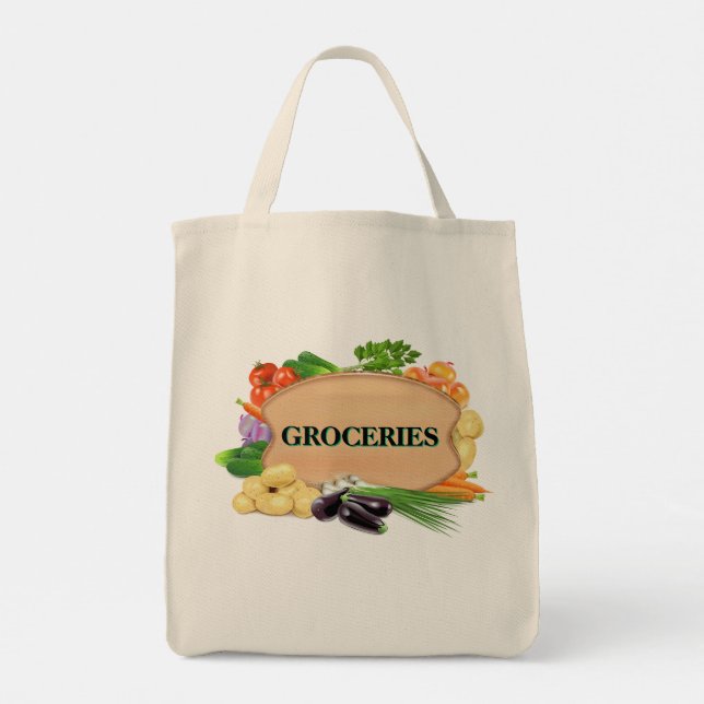Bolso De Tela Comestibles (Reverso)