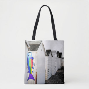 Bolso De Tela Cometa coloreada arco iris