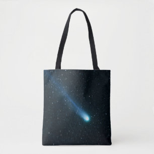 Bolso De Tela Cometa en el cielo nocturno