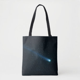 Bolso De Tela Cometa en el cielo nocturno