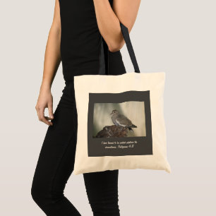 Bolso De Tela Comfy Dove Tote Bag