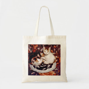Bolso De Tela Comfy Sister Cats Tote Bag