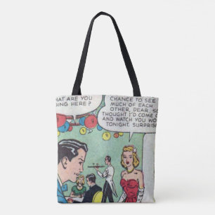 Bolso De Tela Cómic romántico de los años 50