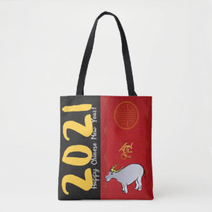 Bolso De Tela Comics Año Ox Chino Tradicional 2021
