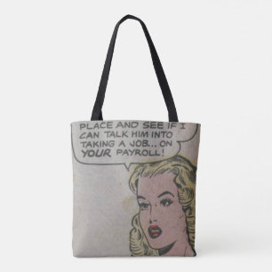Bolso De Tela Comics clásicos de los años 50