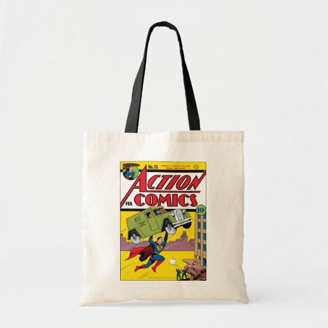 Bolso De Tela Comics de acción #33 (Frente)