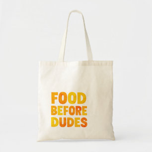 Bolso De Tela Comida Antes que Chicos