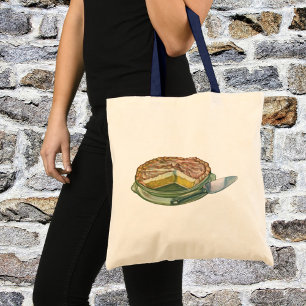 Bolso De Tela Comida antigua, tarta de postre de merengue de lim