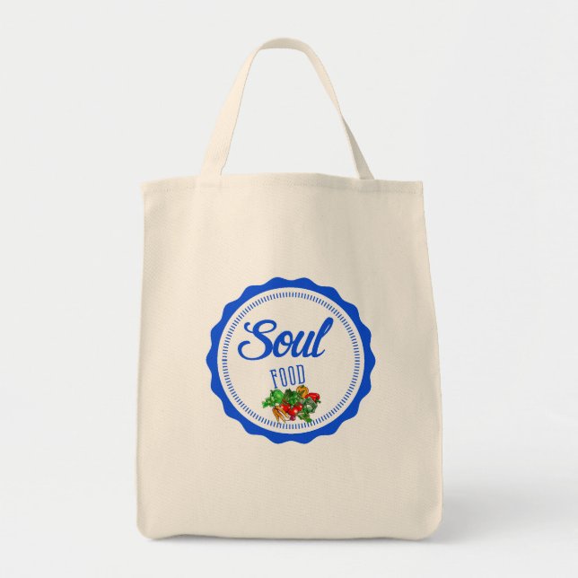 Bolso De Tela comida del alma (Frente)