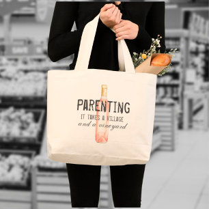 Bolso De Tela Comida divertida para padres y tienda de citas par